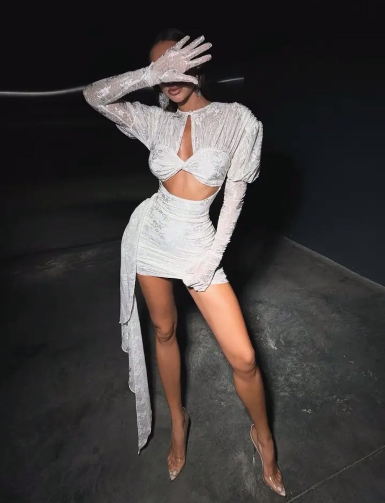 Lace Dress Beauty