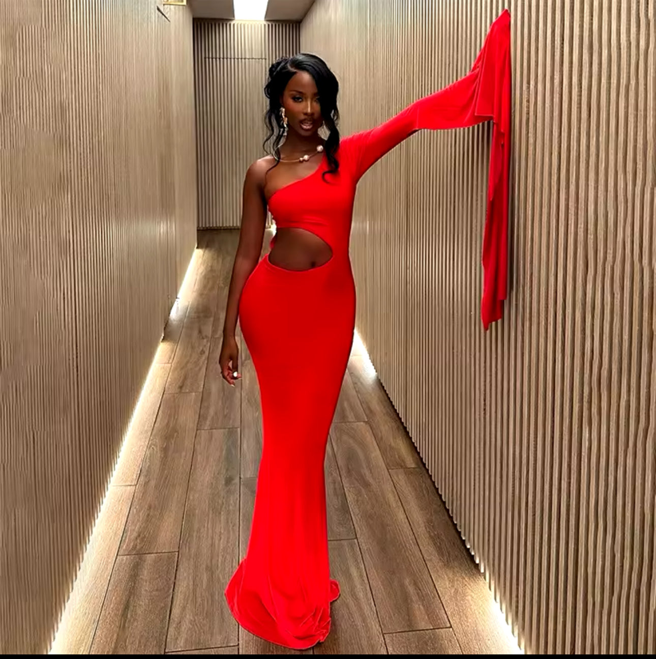 Red Chic Dress