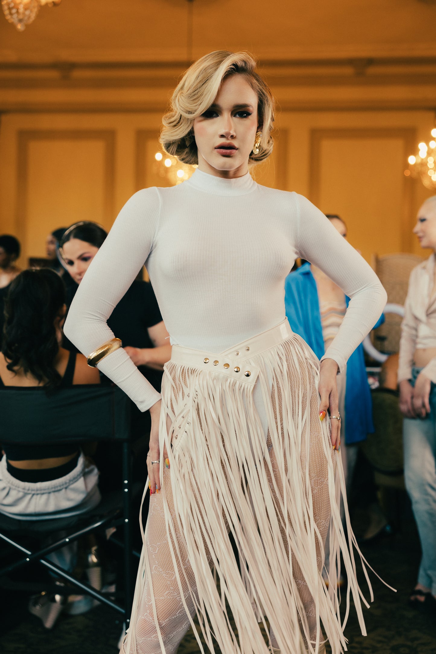 Boho Tassel Belt Skirt