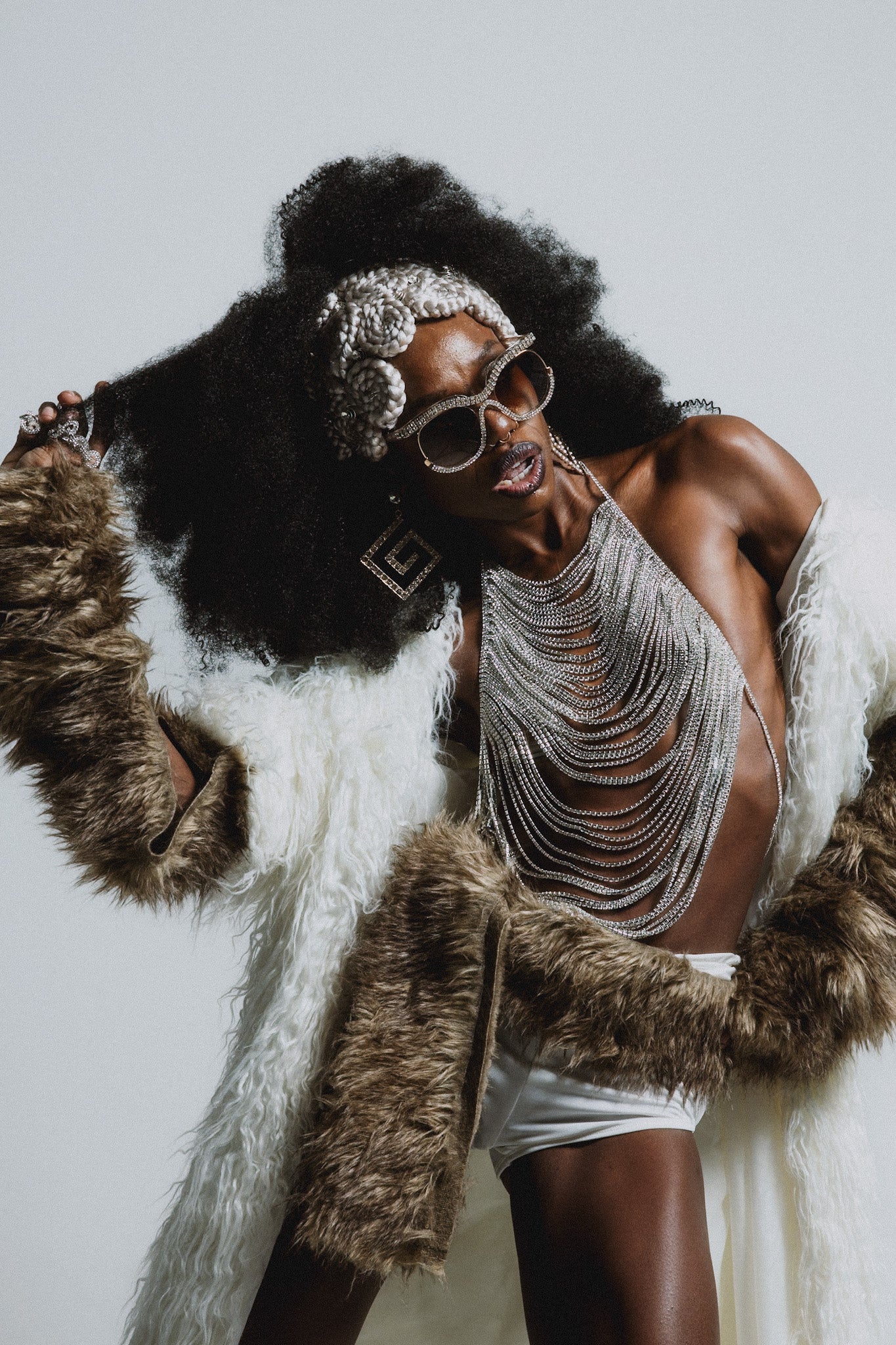 Rhinestone Halter Top