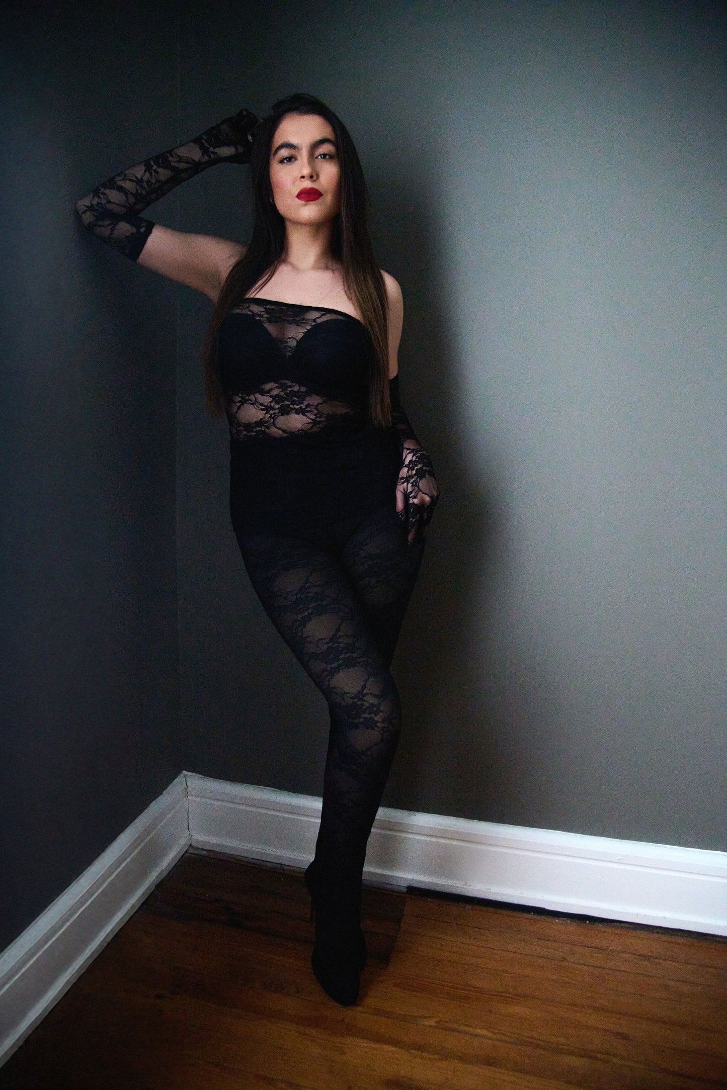 Riri Two Piece Lace Set