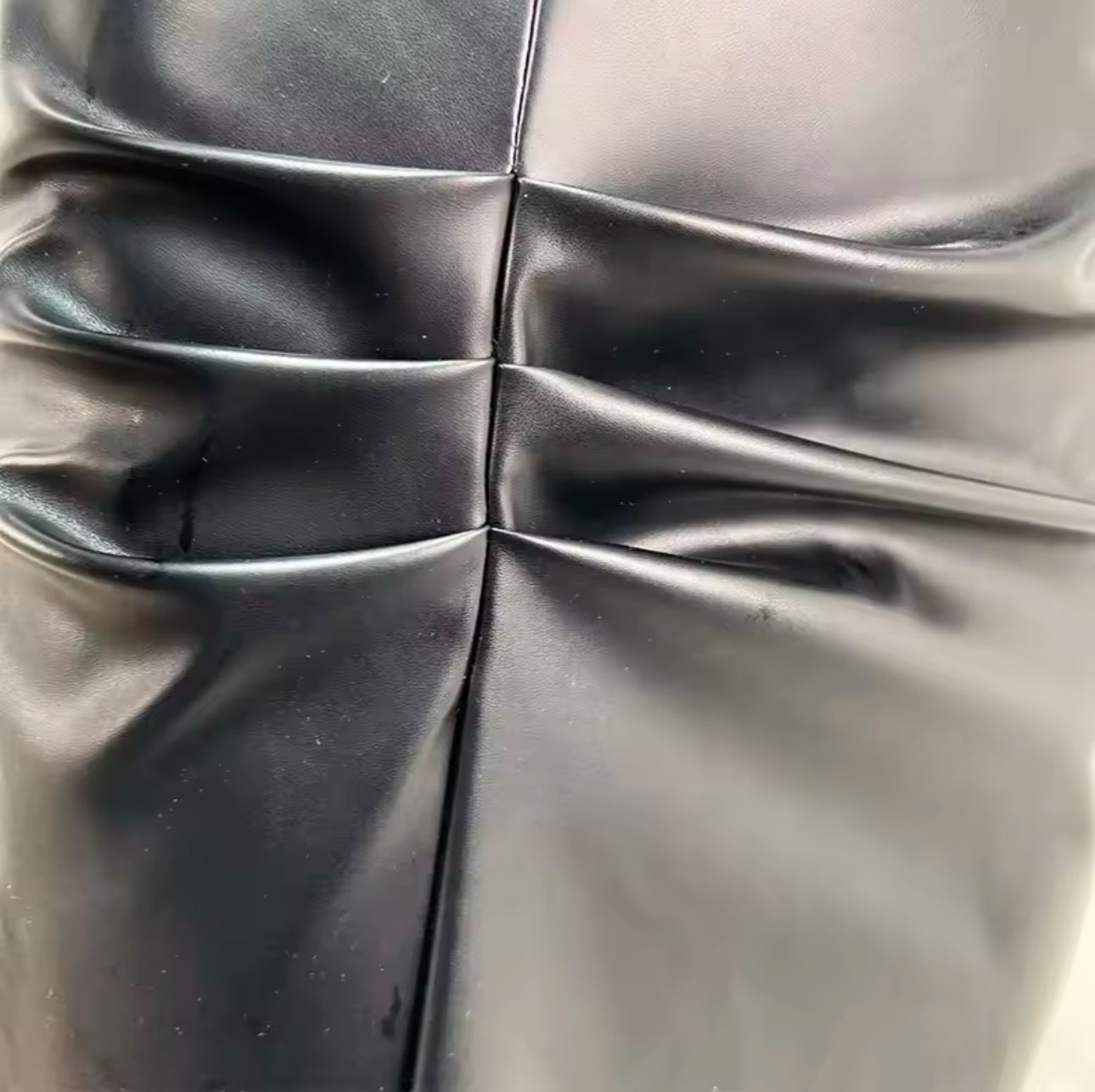 Leather Two-Piece Set
