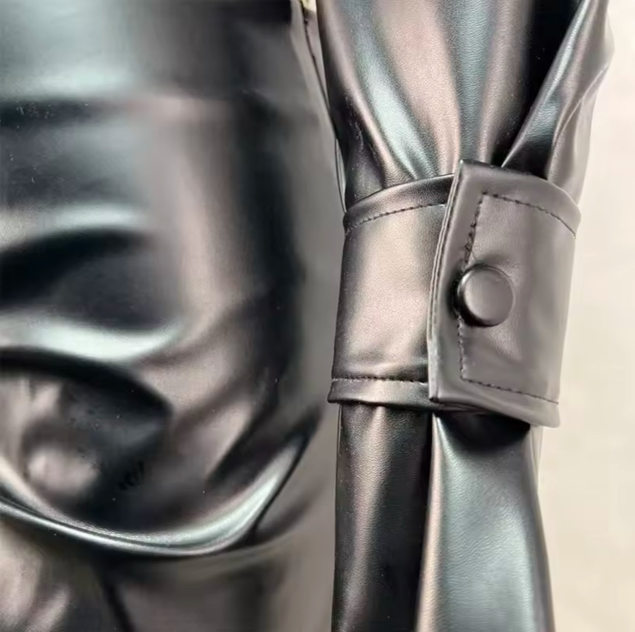 Leather Two-Piece Set