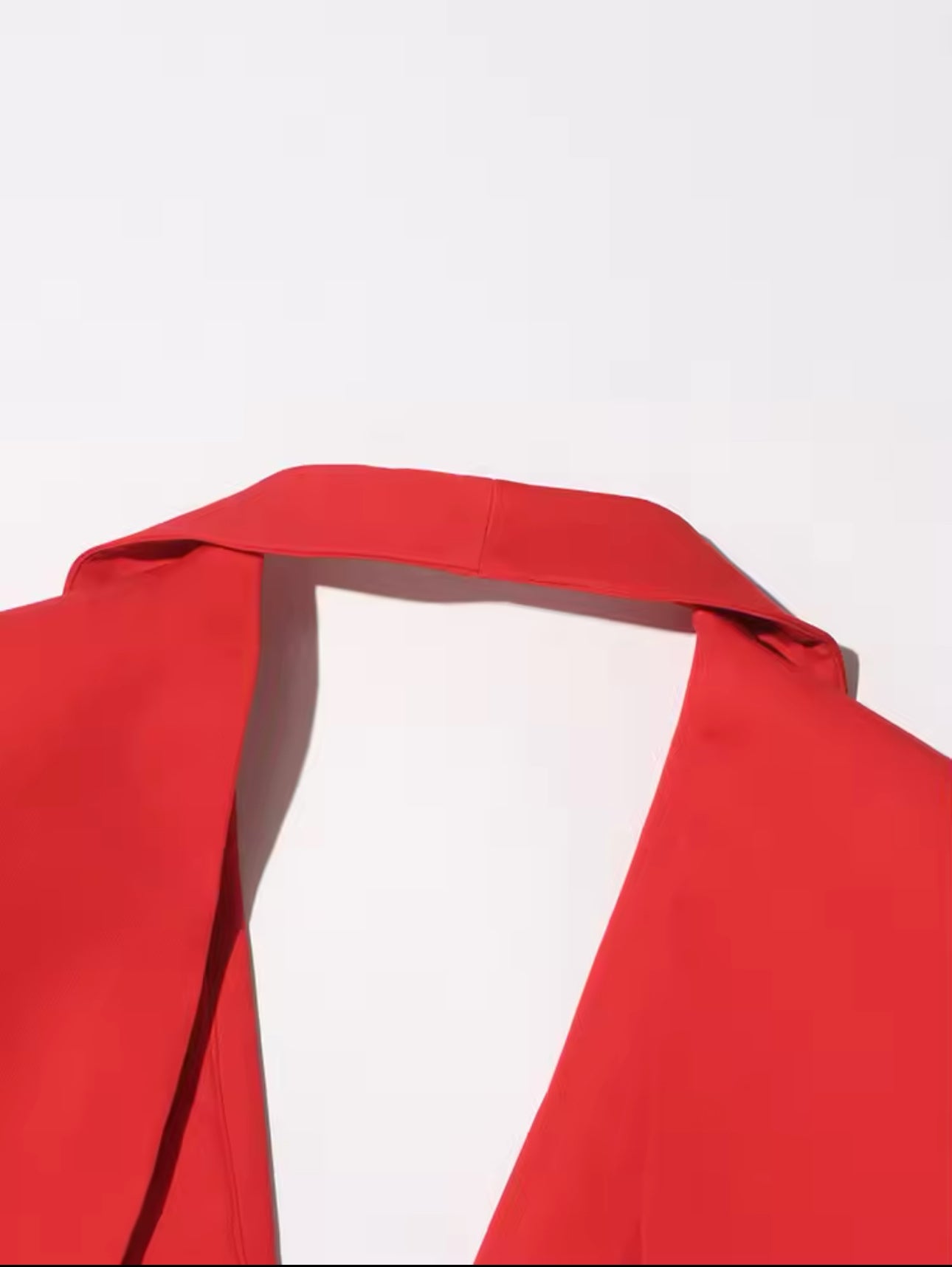 Rose Appliqué Blazer Dress