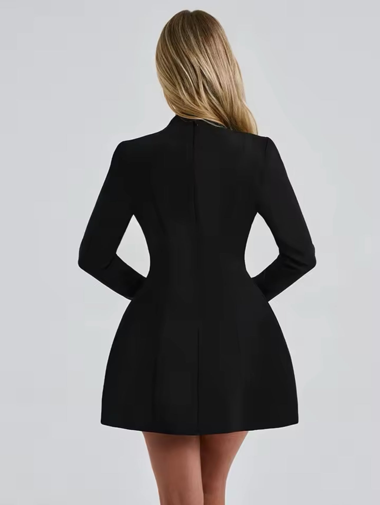 Long Sleeve Flair Dress