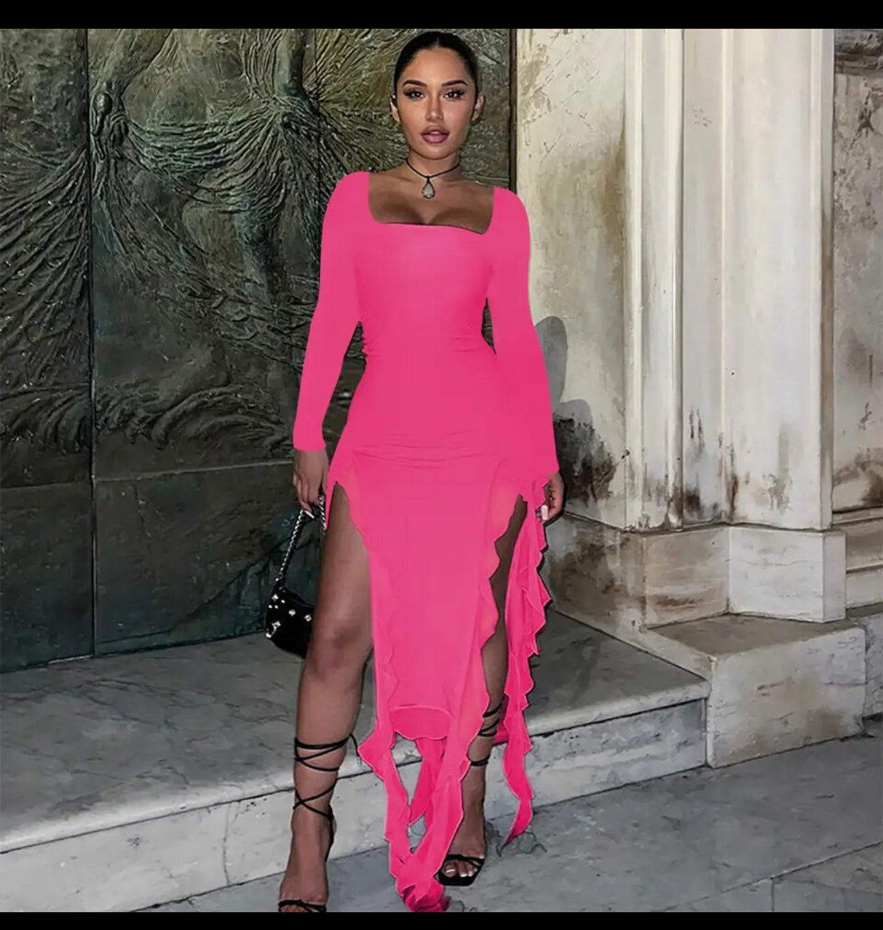 Chic Tube Top Mini Dress