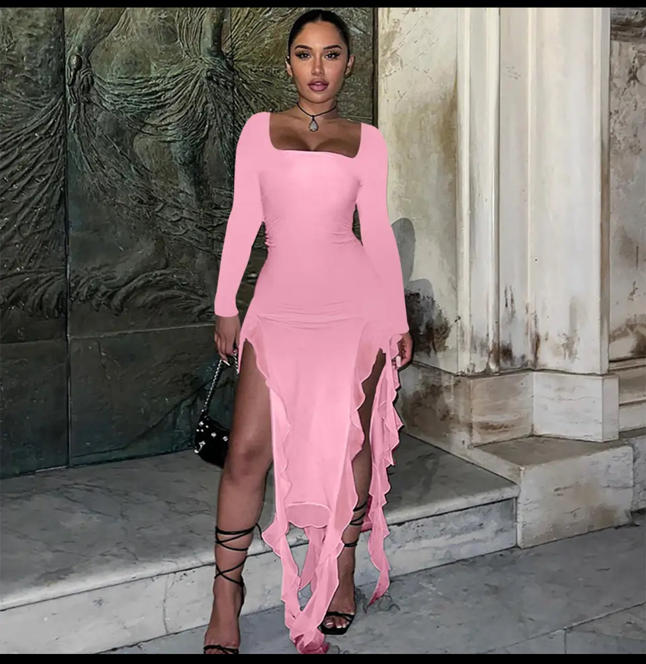 Chic Tube Top Mini Dress