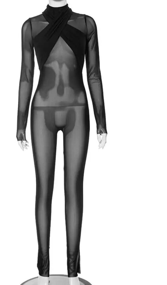Sheer Jumpsuit