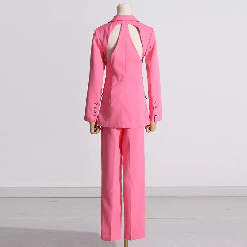 Trendy Women’s Blazer Suit