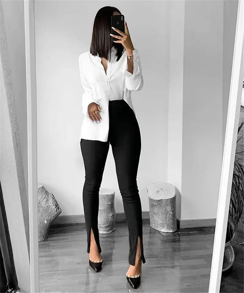 High Waist Dress Pants