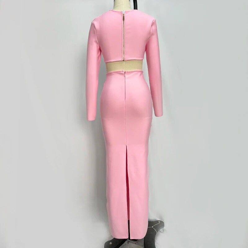 Chic Cutout Maxi Dress