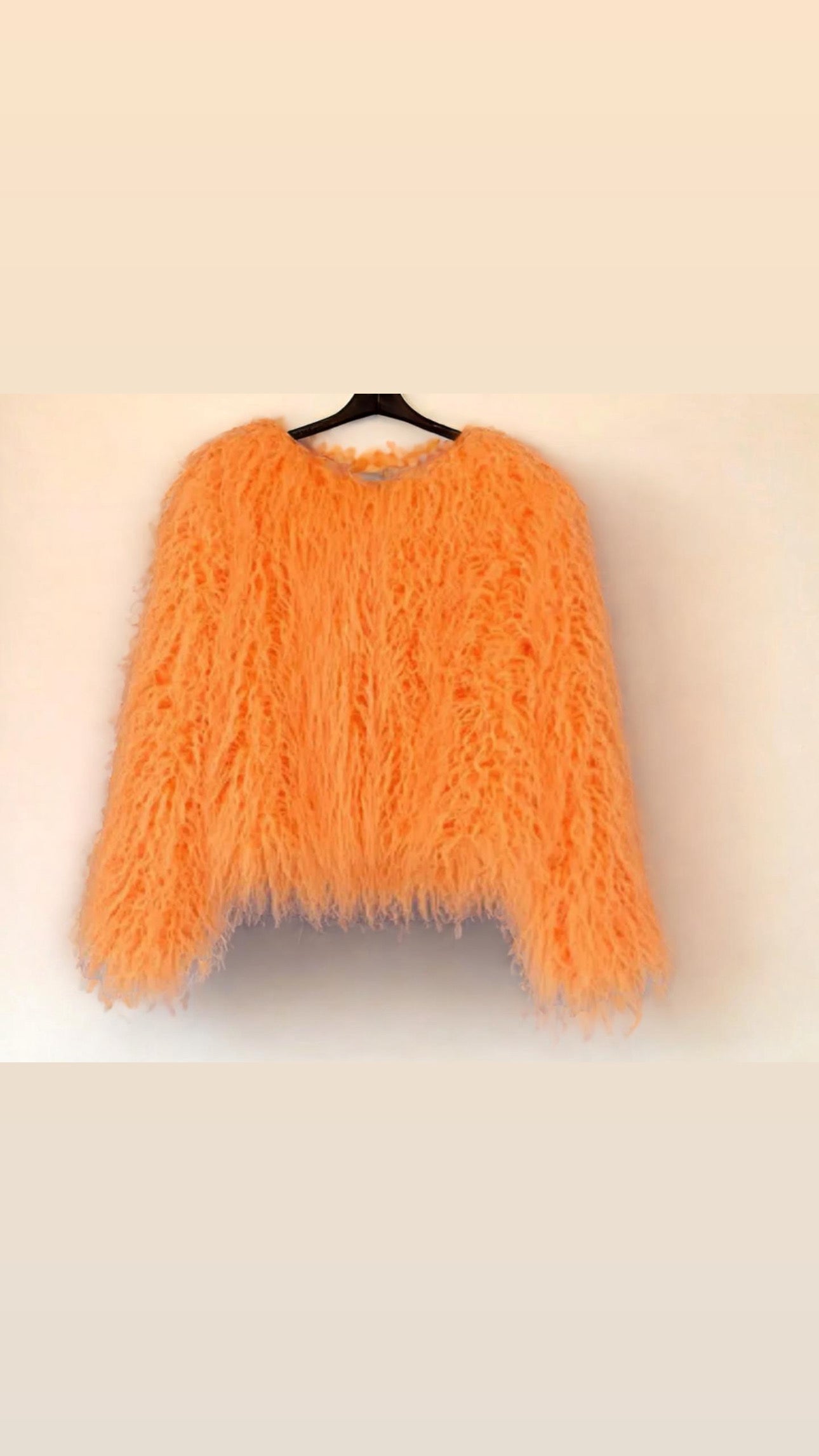 Pop of Color Fur Jacket