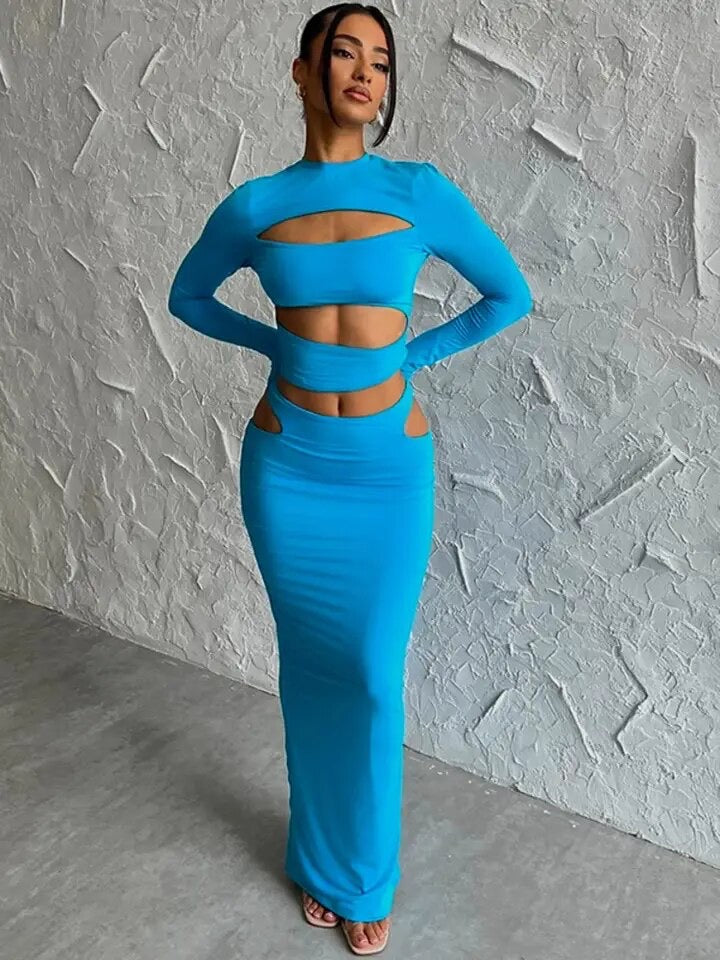 High Fashion Cutout Style Dress