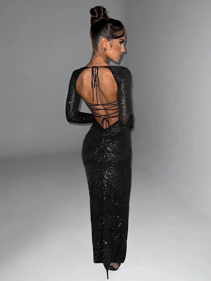 Black Sparkle Dress