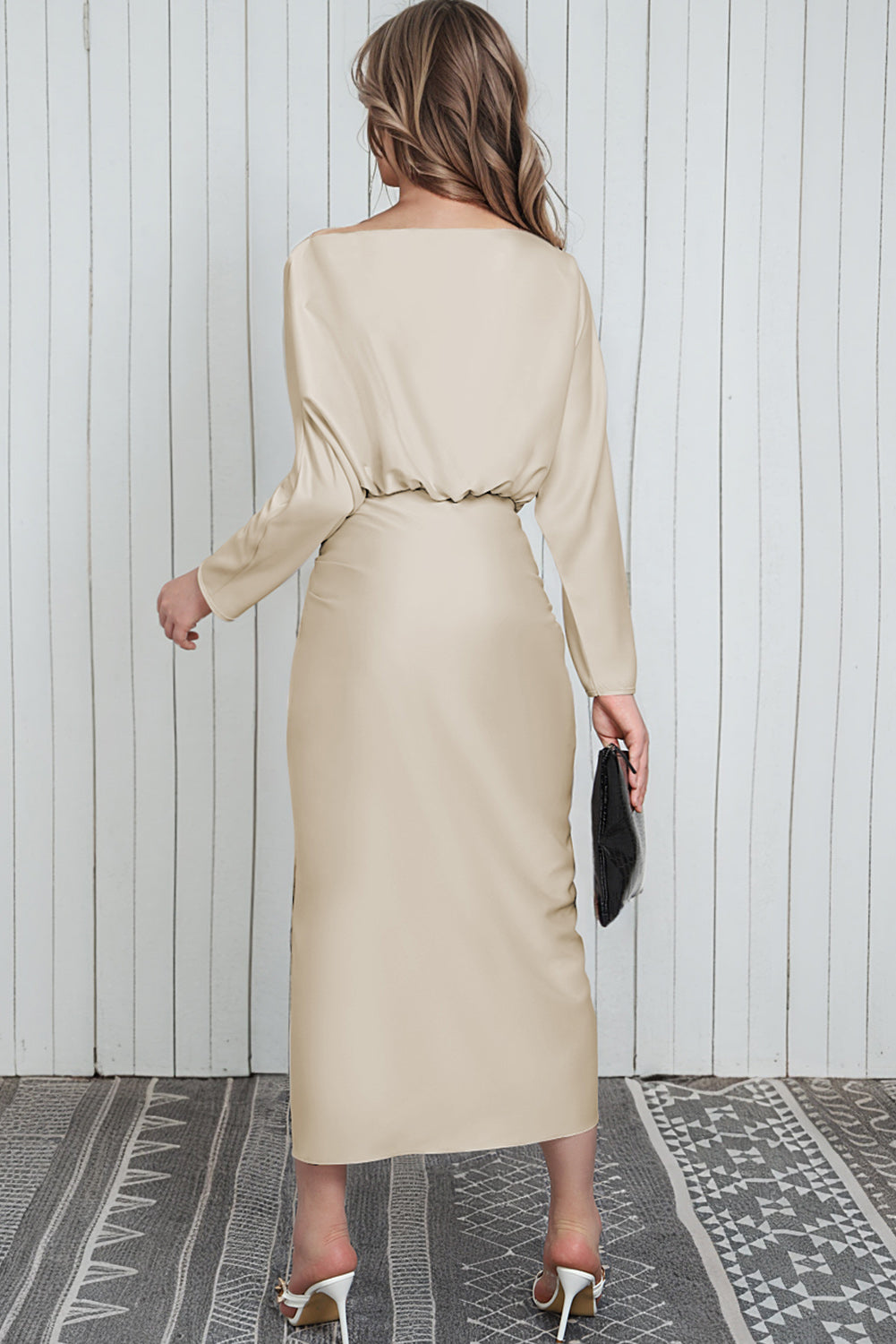 Basic Professional Chic Midi Dress