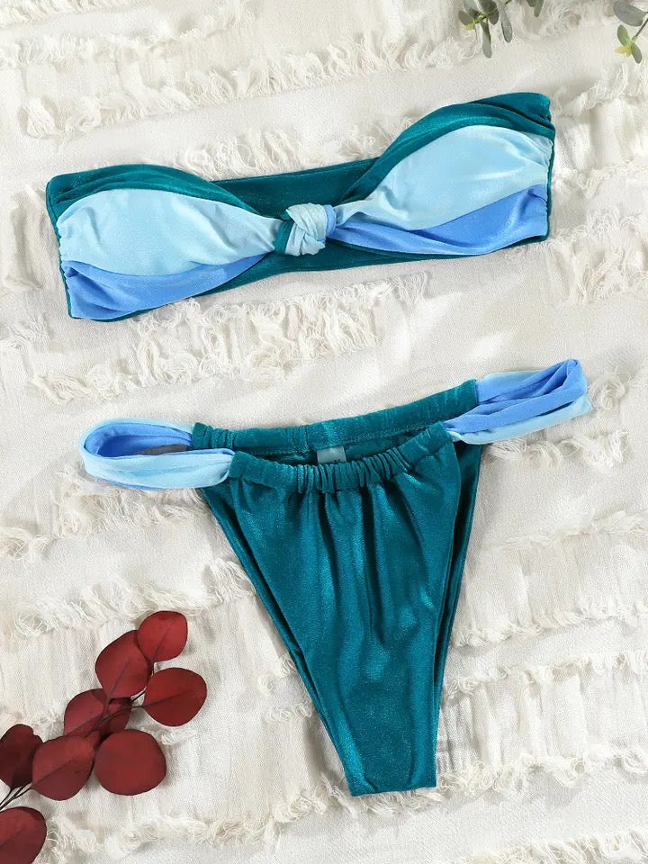Retro Printed Bikini