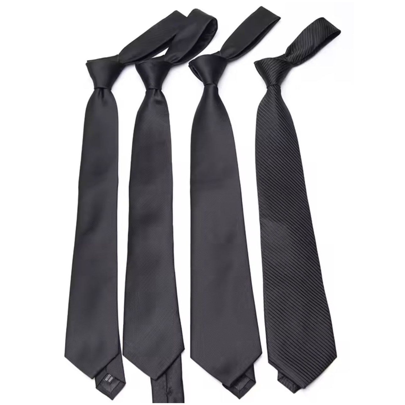 Luxury Co. 8 cm Classic Black Tie LUXURY Co. Fashion Brand