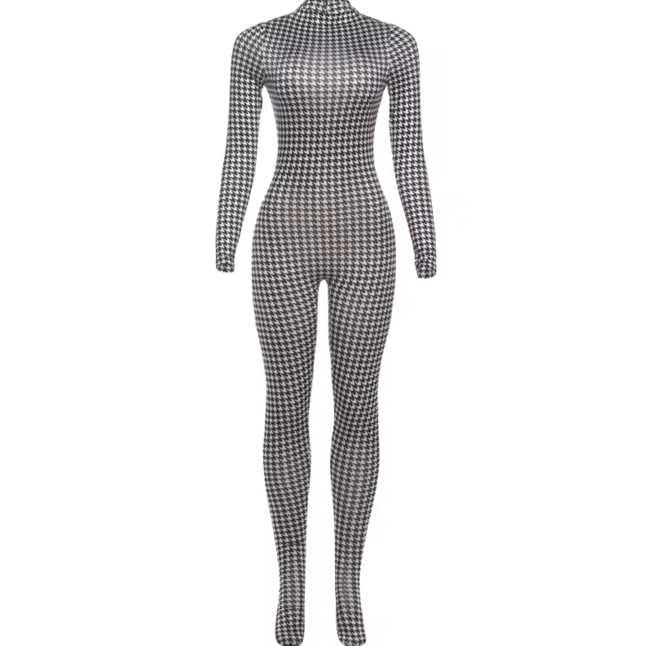 Women’s Houndstooth Jumpsuit