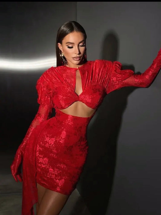 Lace Dress Beauty
