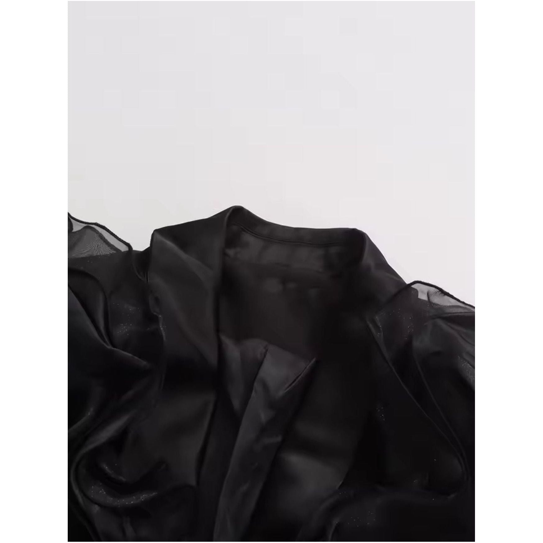 LUXURY CO. | RUFFLED ELEGANCE BLAZER ONLY LUXURY CO. FASHION BRAND