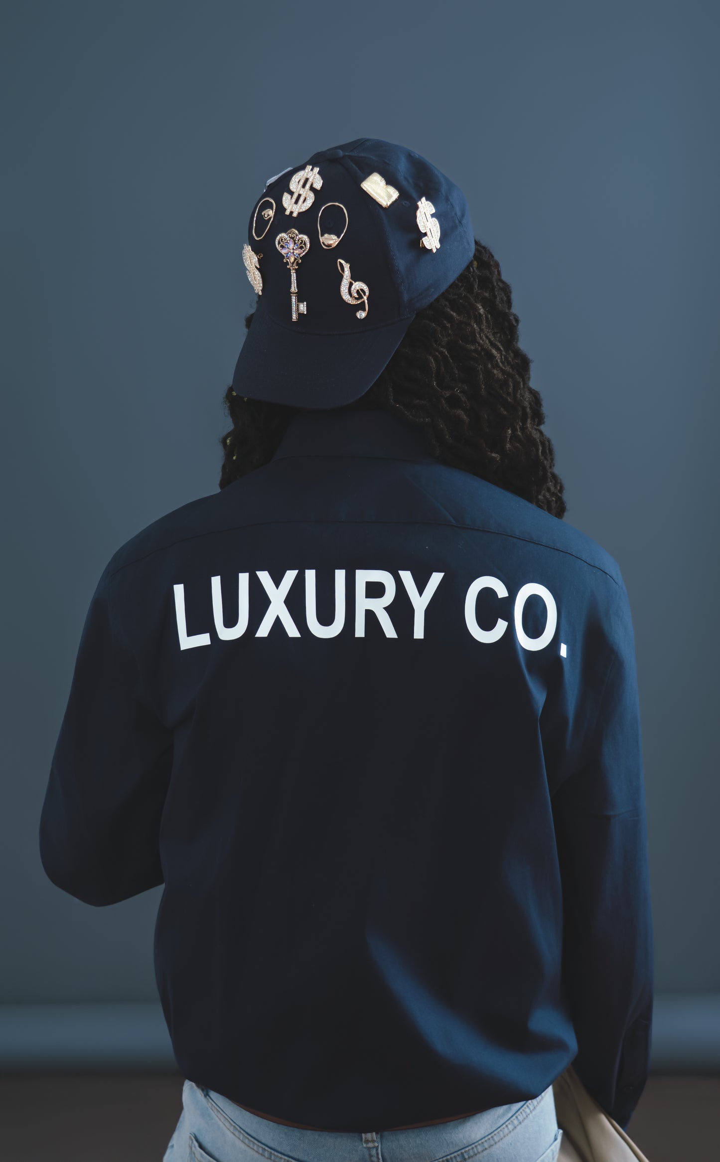 LUXURY CO.| Button Up- Signature Logo