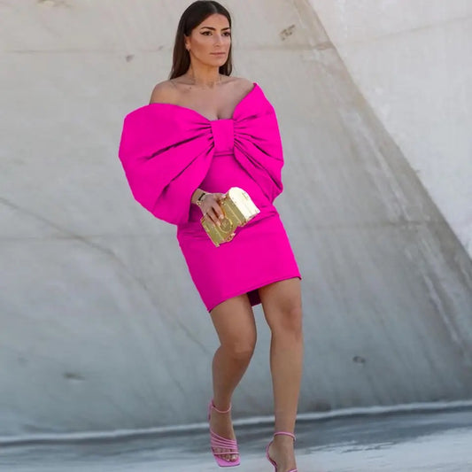 Bow Design Dress