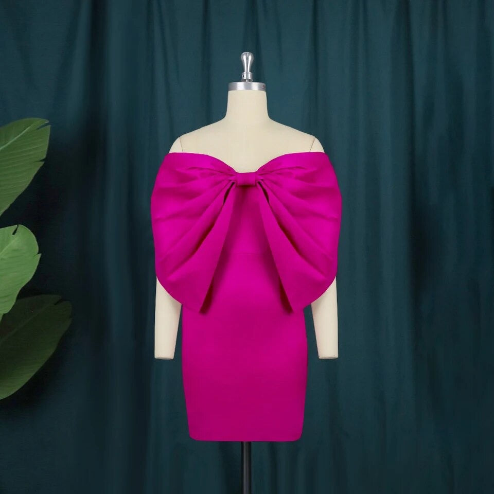 Bow Design Dress