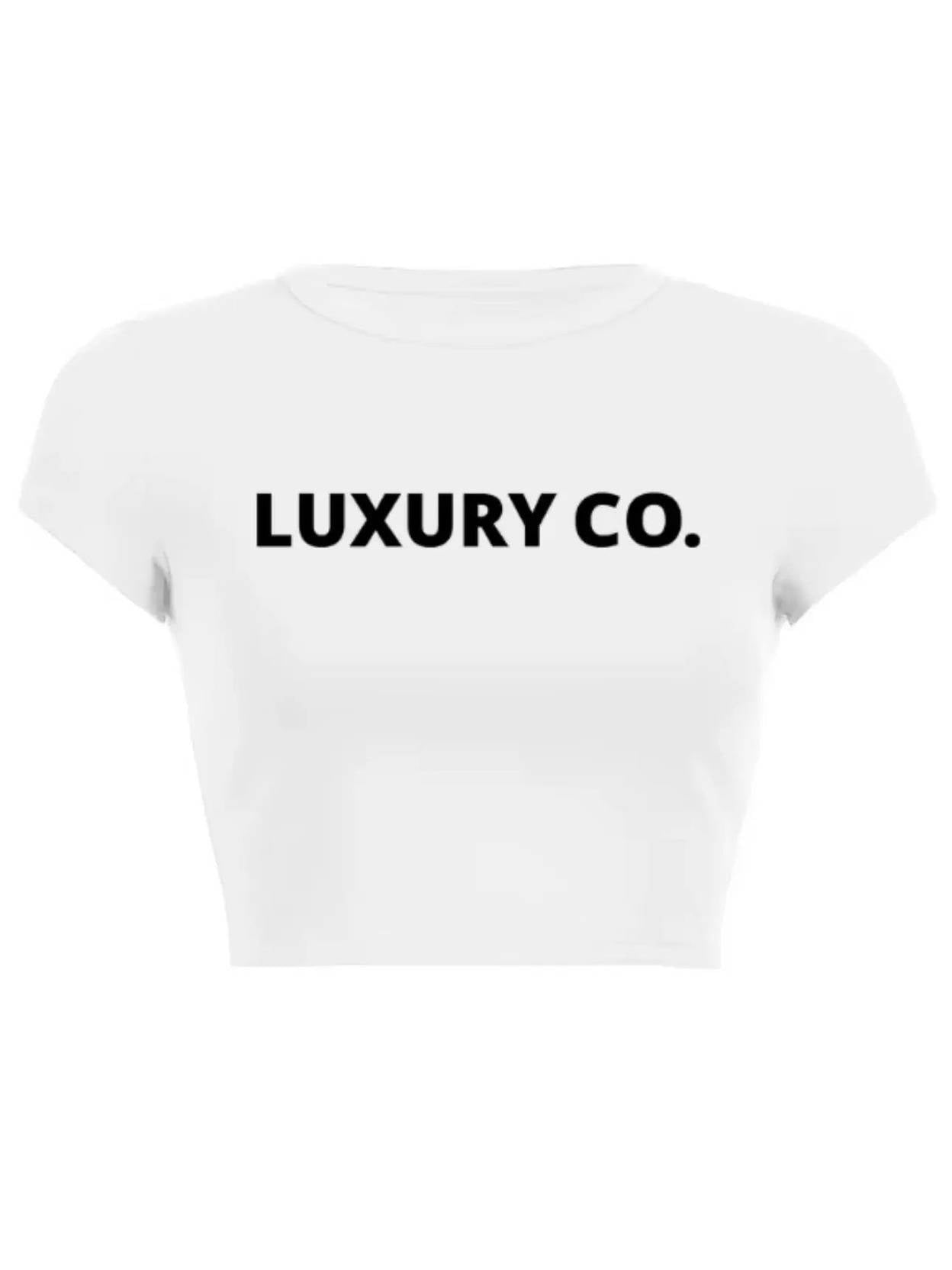 LUXURY Co. Cropped Top My Store