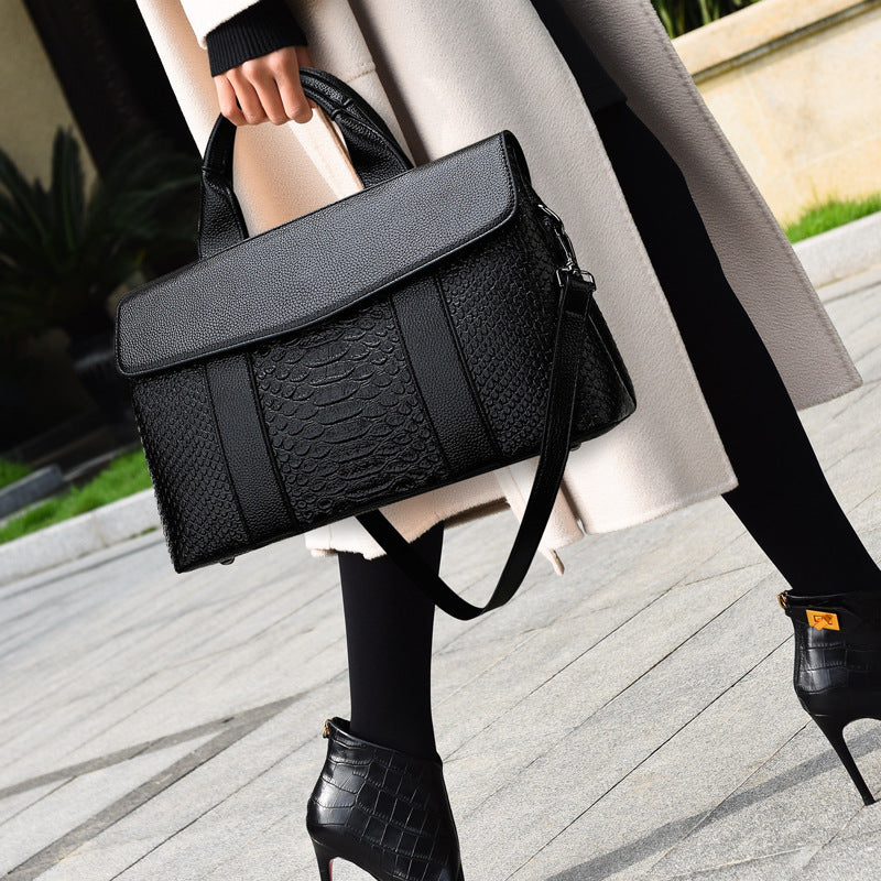 Womens Stylish High Fashion Professional Woman Brief Case